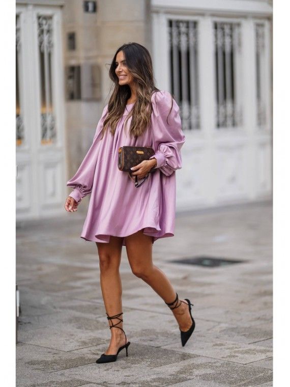 Vestido lilás