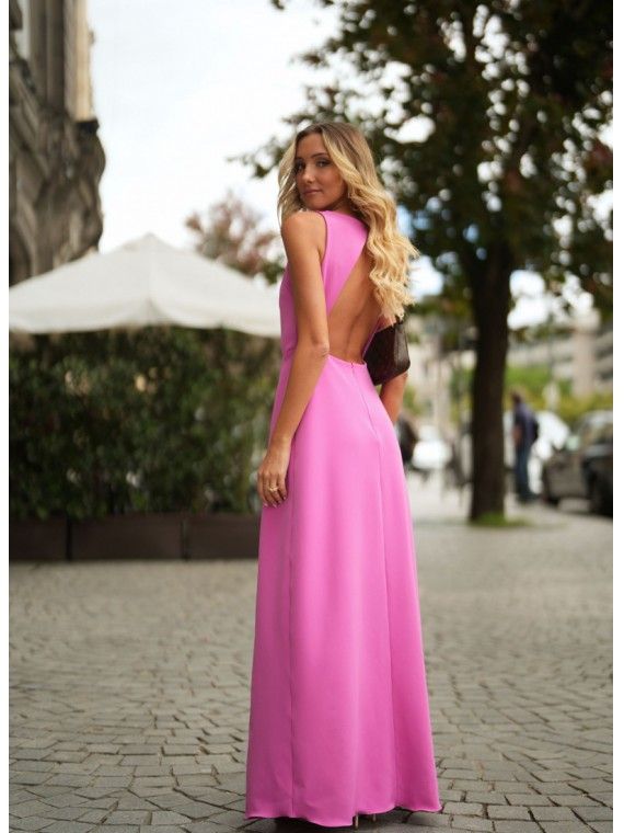 Vestido Longo Rosa