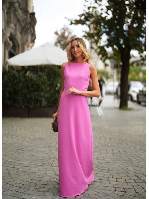 Vestido Longo Rosa