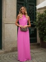 Vestido Longo Rosa