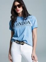 T-shirt grfica "London"