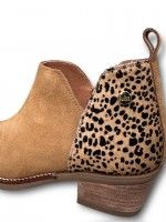 Bota camura c/plo leopardo