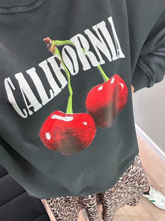 Sweatshirt "Cherry California"