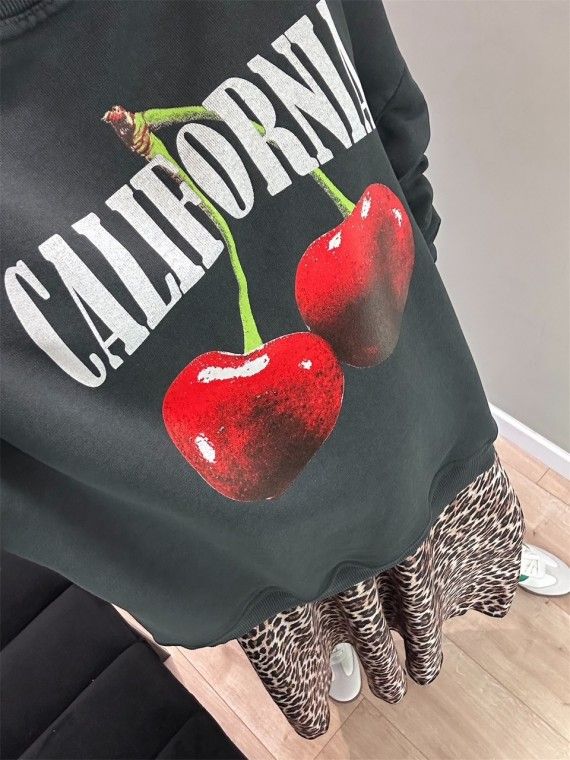 Sweatshirt "Cherry California"