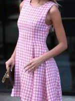 Vestido Tweed Rosa