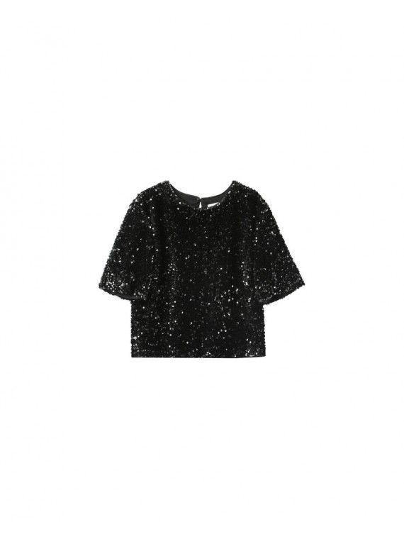 Blusa de lantejoulas